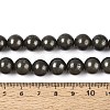 Natural Pyrite Beads Strands G-S249-01-10mm-4