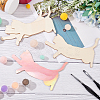 Unfinished Wooden Pieces WOOD-WH0002-32D-5
