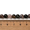 Natural Multicolor Tourmaline Round Bead Strands G-F269-05-6mm-4