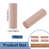 100Pcs Beech Wood Craft Sticks DIY-NB0014-58-2