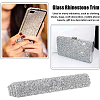 Glitter Resin Hotfix Rhinestone(Adhesive On The Back) DIY-WH0166-23B-7