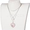 316 Surgical Stainless Steel Cable Chains Tiered Necklaces NJEW-JN01738-5