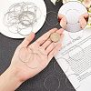 316 Stainless Steel Wine Glass Charms Rings STAS-UN0016-08A-2