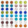 64Pcs 16 Styles Handmade Lampwork Beads LAMP-TA0001-59C-3