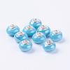 Handmade Porcelain European Beads OPDL-G001-5-1