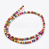Synthetic Turquoise Beads Strands TURQ-G110-4x2mm-12-2