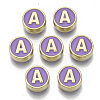 Alloy Enamel Beads ENAM-S122-028A-NR-1