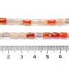 Electroplate Glass Beads Strands EGLA-D030-08E-4