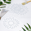 4Pcs Sunflower Adhesive Paper Stickers STIC-LP0001-11A-1