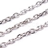 Tarnish Resistant 304 Stainless Steel Cable Chains STAS-I107-05P-1