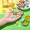 56Pcs 56 Styles Summer Theme PVC Cabochons KY-CJ0002-10-4