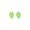 Transparent Acrylic Charms X-TACR-T012-04-3