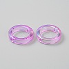 Plating Acrylic Beads MACR-WH0010-20B-03-2