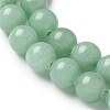 Natural Green Aventurine Round Beads Strands X-G-S150-8mm-2-4
