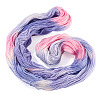 1 Skein Gradient Segment Dyed 80% Wool 20% Acrylic Blended Yarn OCOR-TA0003-02C-3