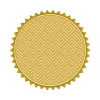 Plastic Self Adhesive Gold Foil Embossed Stickers DIY-WH0211-026-1