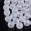 Electroplate Glass Beads X-EGLA-S178-04I-1