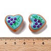 Baking Paint Glass Enamel Beads LAMP-V001-06F-4