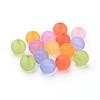 Round Transparent Acrylic Beads PL705M-2