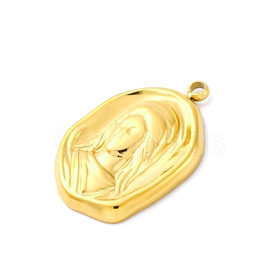 304 Stainless Steel Pendants STAS-S163-06A-G-1