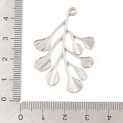 304 Stainless Steel Pendants STAS-Z199-12P-03-1