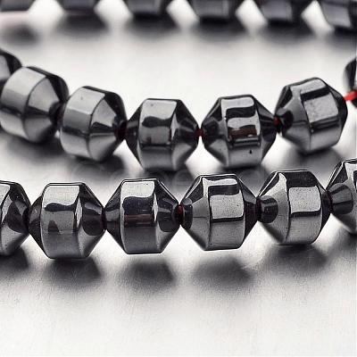 Non-magnetic Synthetic Hematite Bead Strands G-F300-31A-09-1