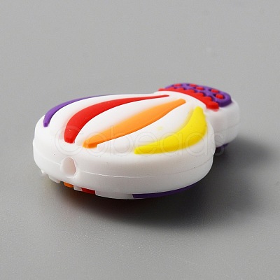 Silicone Beads AJEW-WH0304-20C-1