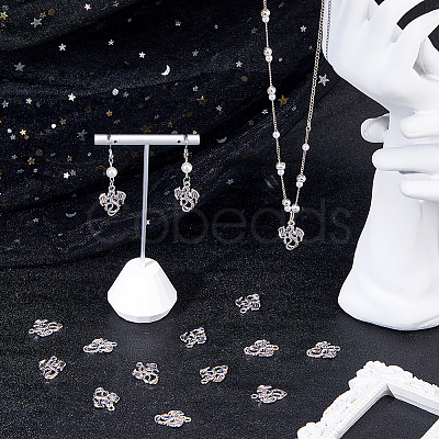80Pcs Tibetan Style Alloy Pendants TIBE-DC0001-22-1