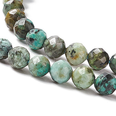 Natural African Turquoise(Jasper) Beads Strands LS-G-F717-01-1