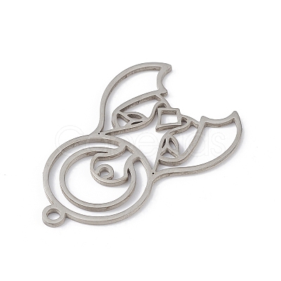 Non-Tarnish 201 Stainless Steel Pendants STAS-K250-03P-1