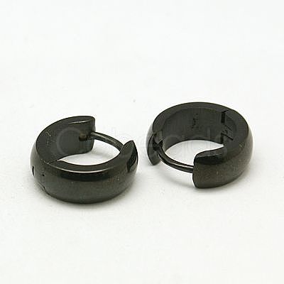 Fashion 304 Stainless Steel Hoop Earrings EJEW-G121-47-2-1