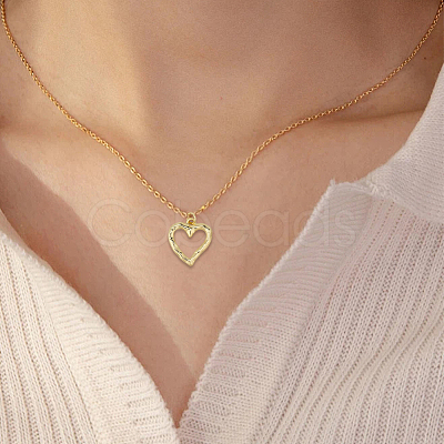 12Pcs 2 Styles Brass Pendants KK-SC0007-39-1