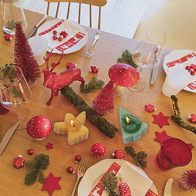 Mixed Shapes Plastic Candle Cups AJEW-PH0017-78-1