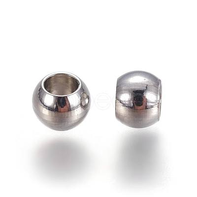 Tarnish Resistant 304 Stainless Steel Spacer Beads STAS-L222-42B-P-1
