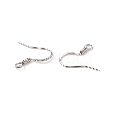 Tarnish Resistant Stainless Steel French Earring Hooks STAS-Q041-1-1