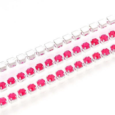 Iron Rhinestone Cup Chains CH-T006-01A-05-1