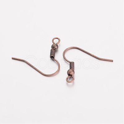 Brass Earring Hooks EC135Y-NFR-1