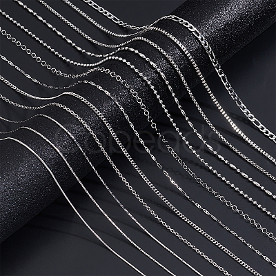 304 Stainless Steel Chain Necklaces STAS-PH0018-41P-1