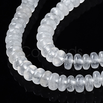 Natural Crackle Quartz Beads Strands G-S366-098-1