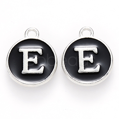 Platinum Plated Alloy Charms ENAM-S118-02E-P-1
