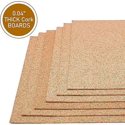 Cork Sheets Plain DIY-BC0011-89-1