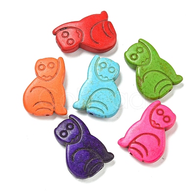 Synthetic Turquoise Beads Strands G-C151-02-1