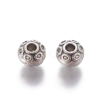 Tibetan Silver Spacer Beads LF0713Y-NF-1