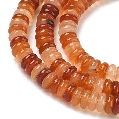 Natural Carnelian Beads Strands GG-CBAC08A-A04-01-1