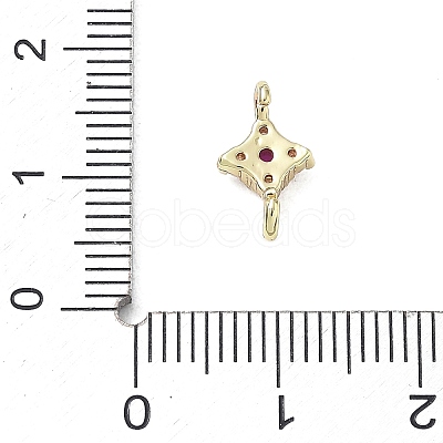 Brass Rhinestone Pendants LS-RB-CBAA948-03G-1
