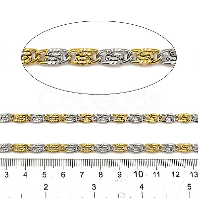 Ion Plating(IP) 304 Stainless Steel Lumachina Chains CHS-C013-02C-GP-1