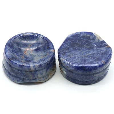 Natural Sodalite Display Base Stand Holder for Crystal WICR-PW0001-16P-1
