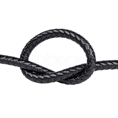 Braided Leather Cord with Core WL-F009-B02-8mm-1