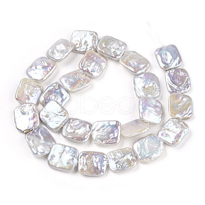 Baroque Natural Keshi Pearl Beads Strands PEAR-S020-K08-1