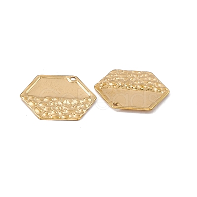 Ion Plating(IP) 304 Stainless Steel Pendants STAS-B031-39G-1